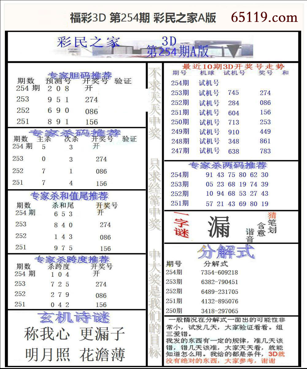 福彩3D彩民之家A版