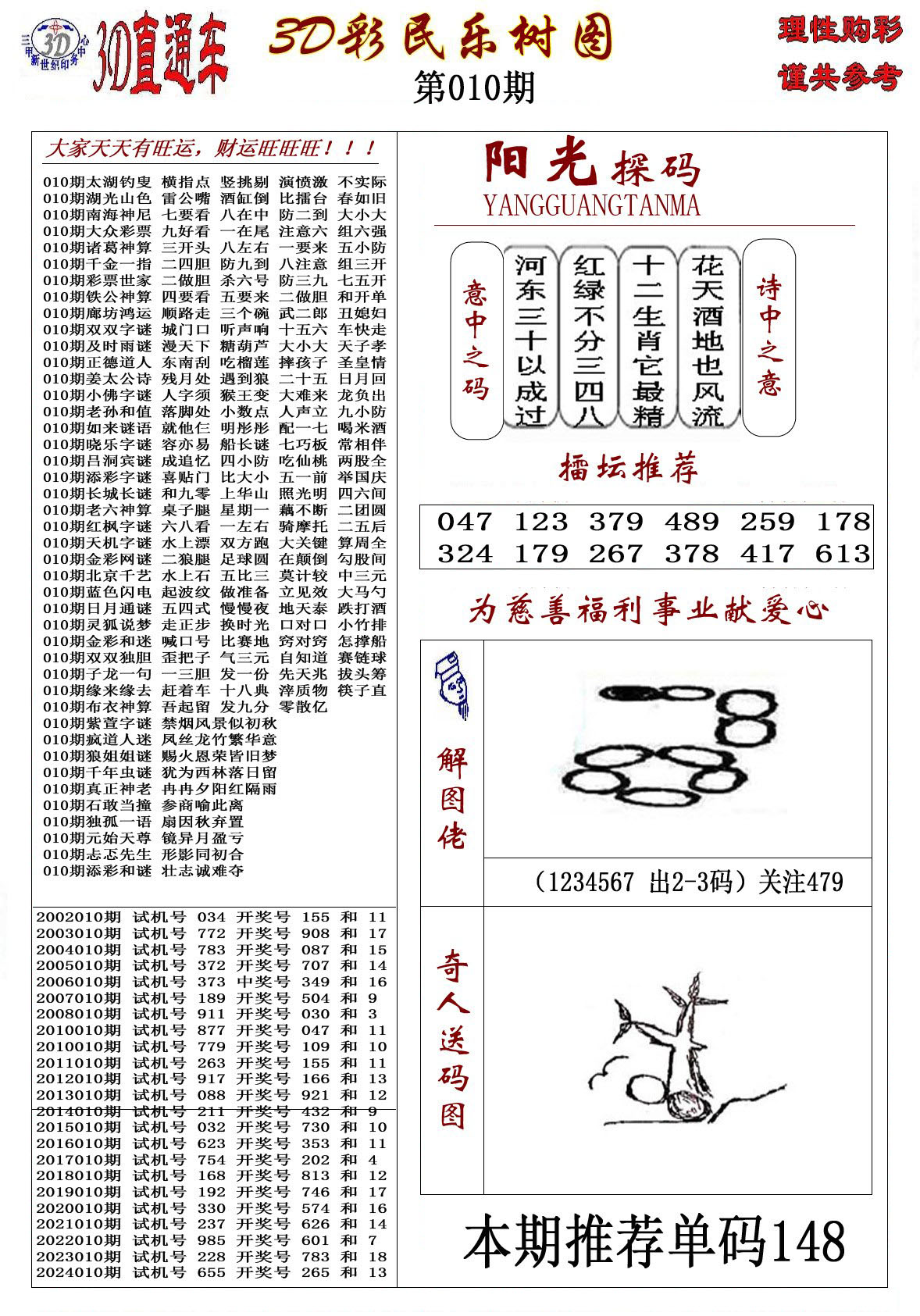 3D彩民乐树图